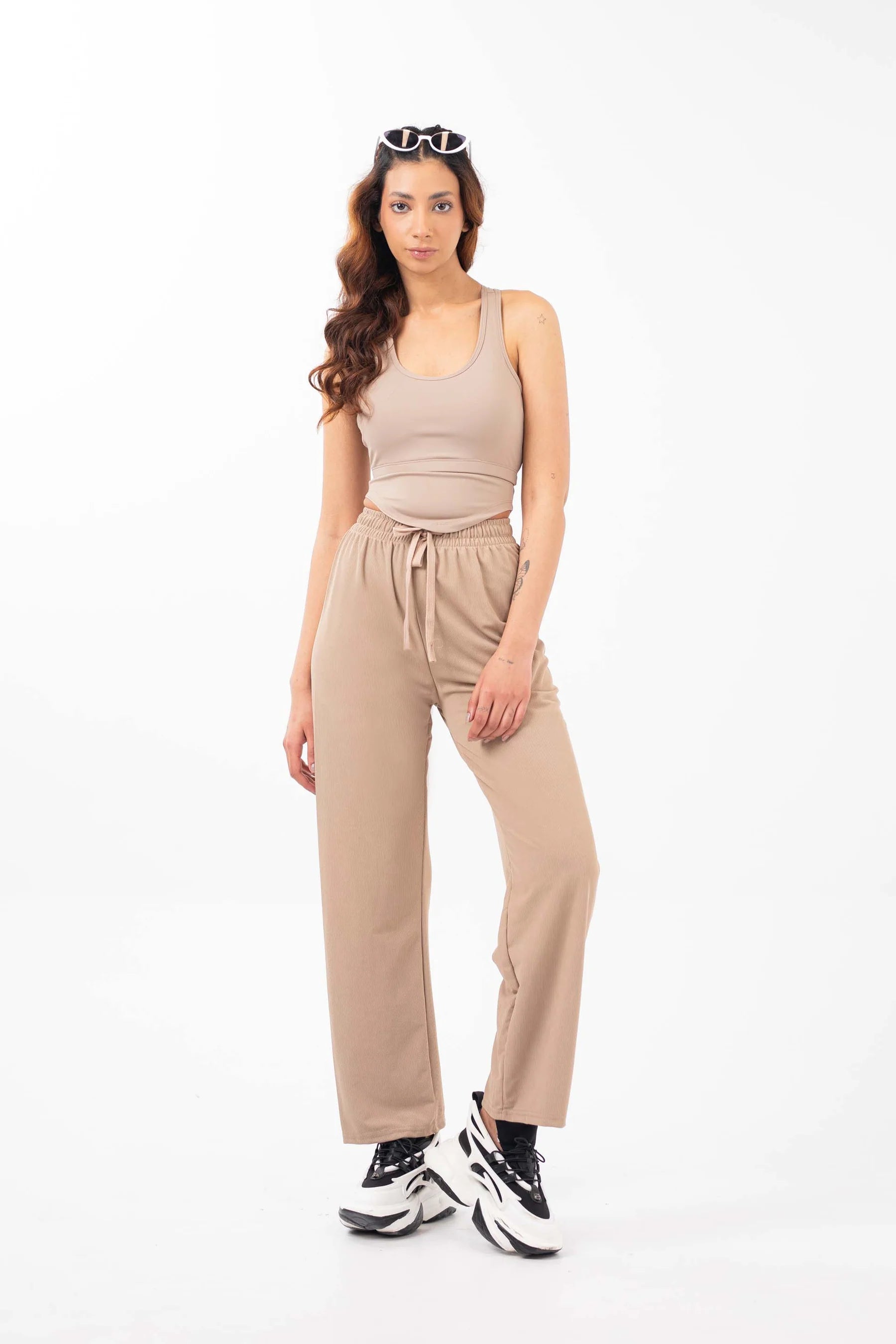 Jogger Top Sand