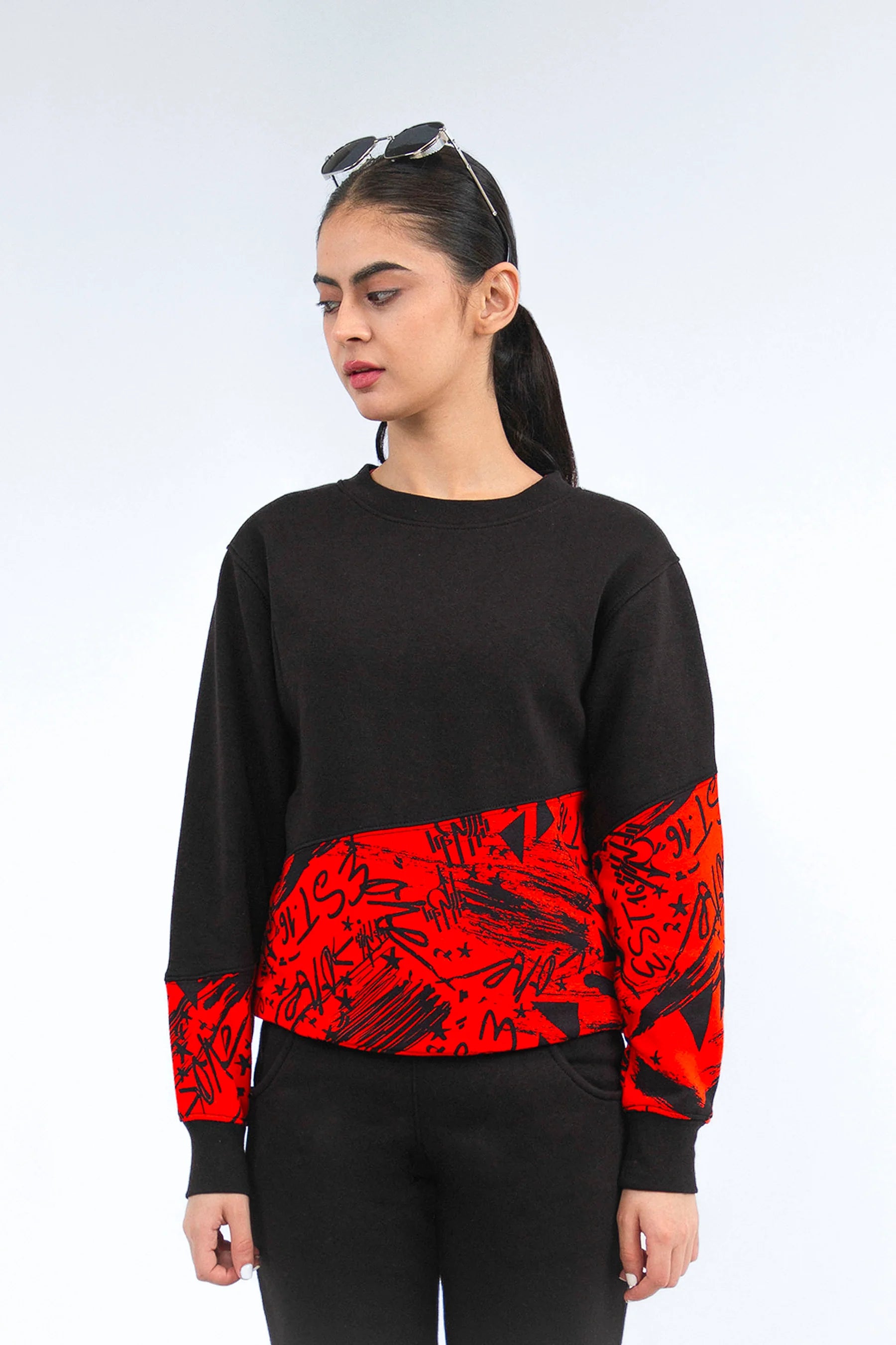 weatshirt Black/Red