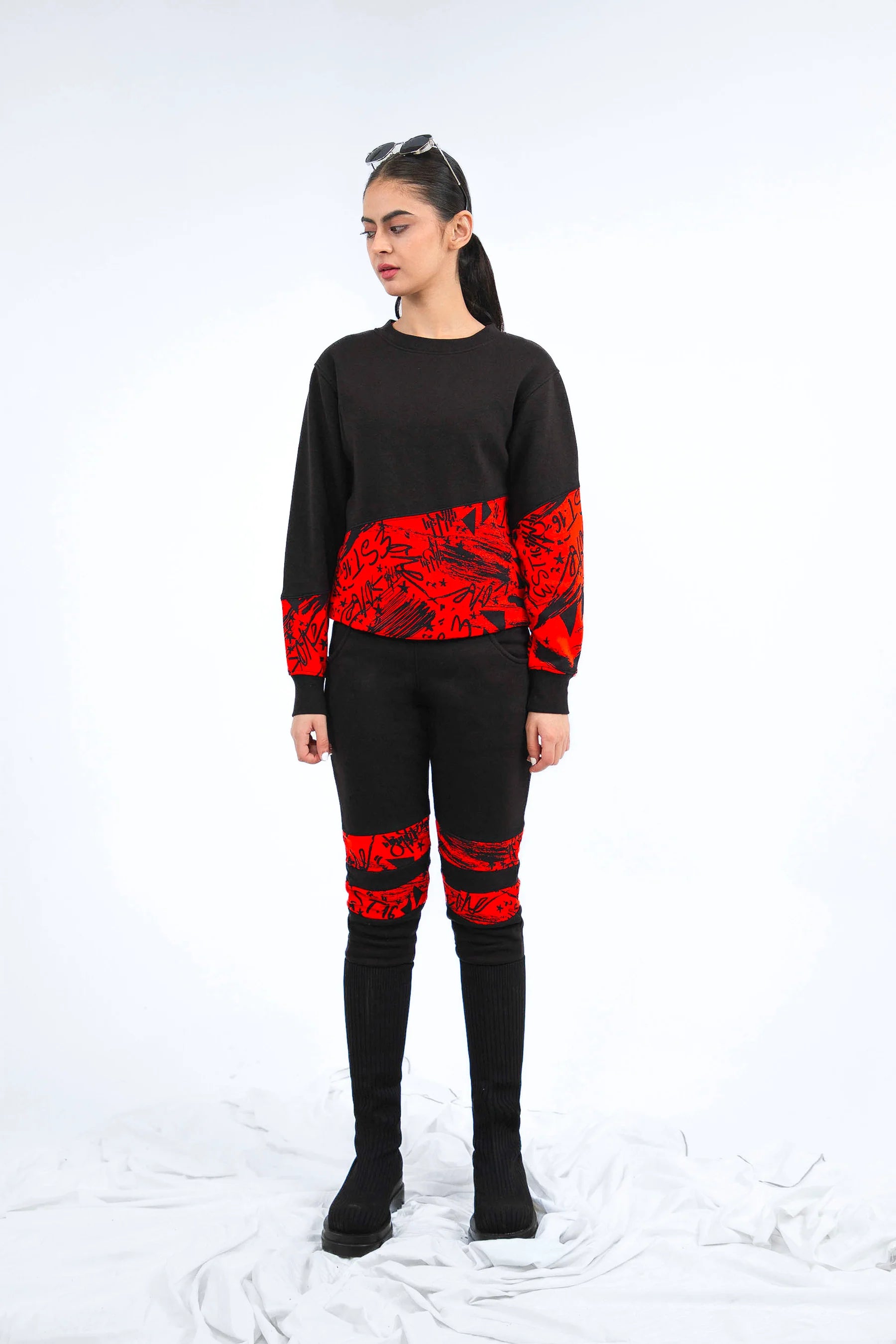 weatshirt Black/Red